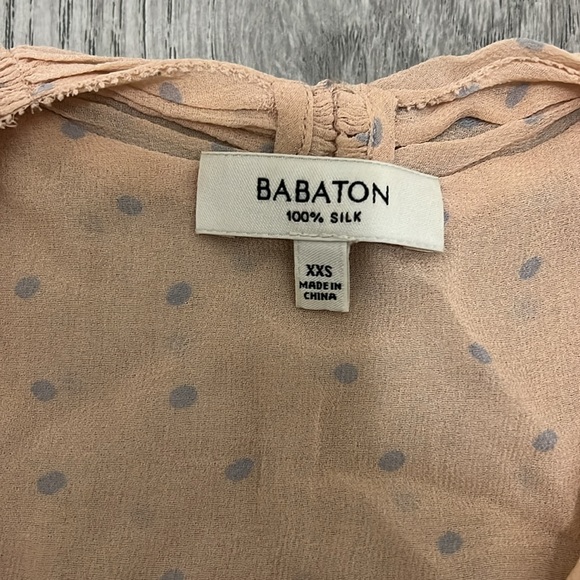 BABATON 100% Silk sleeveless blouse - Picture 2 of 3